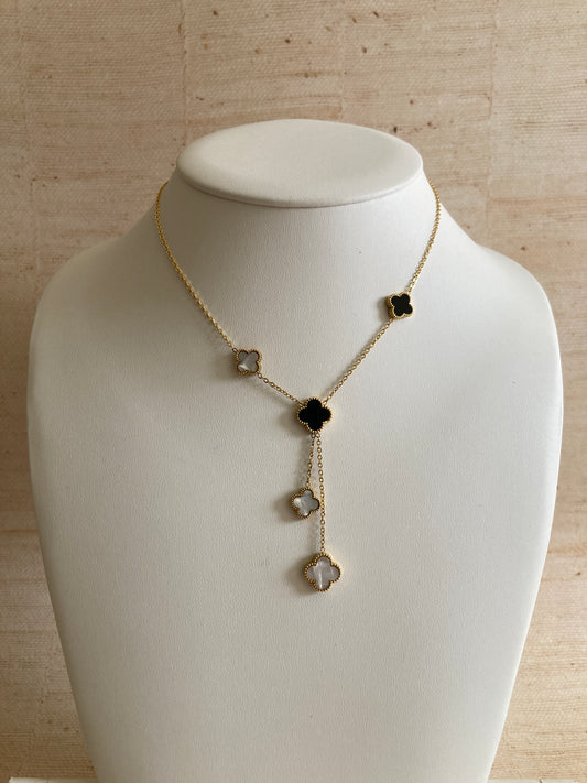 18K Gold Plated Clover Necklace