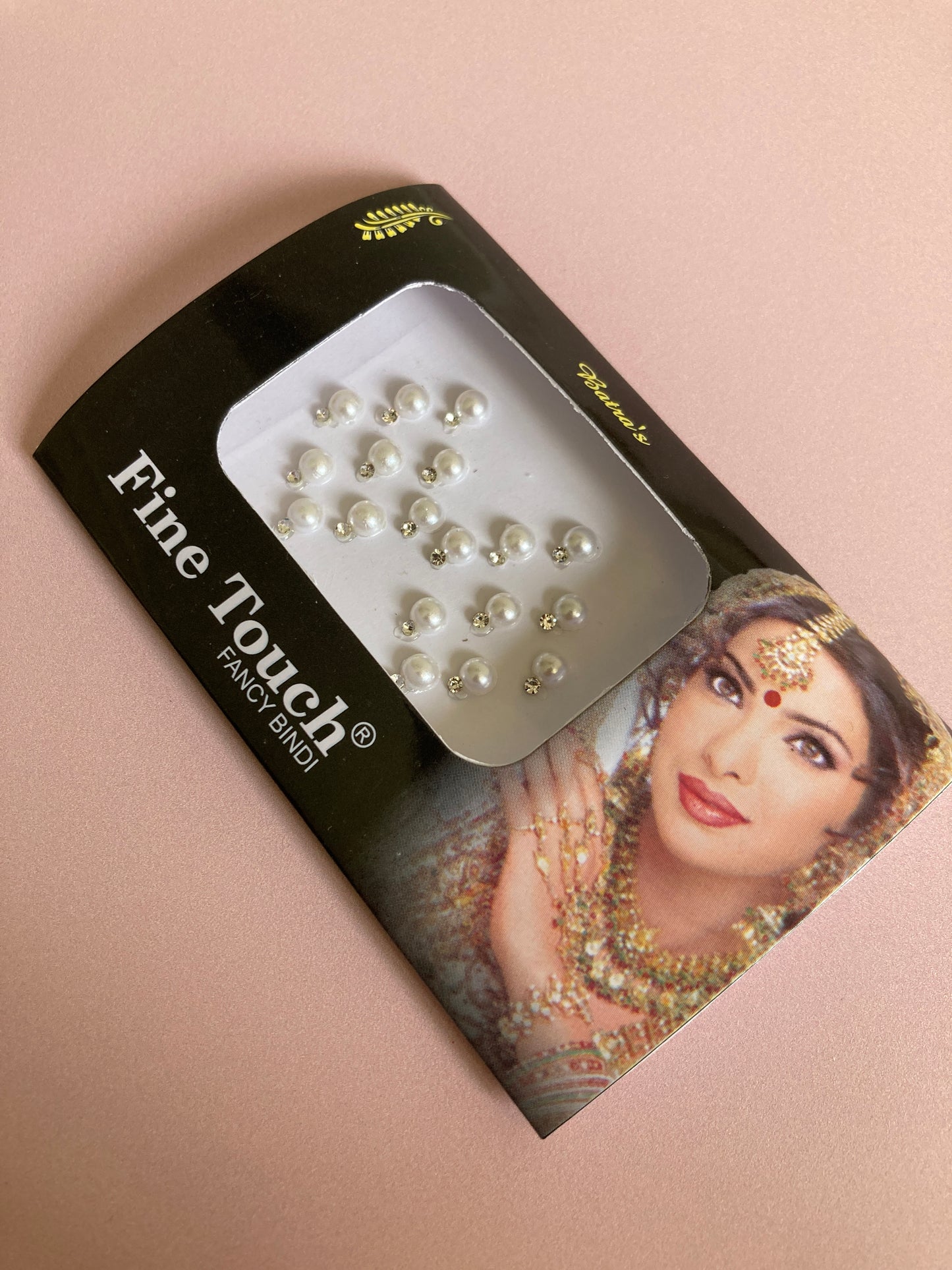 Silver Pearl Bindi Pack (ST918) (Large)