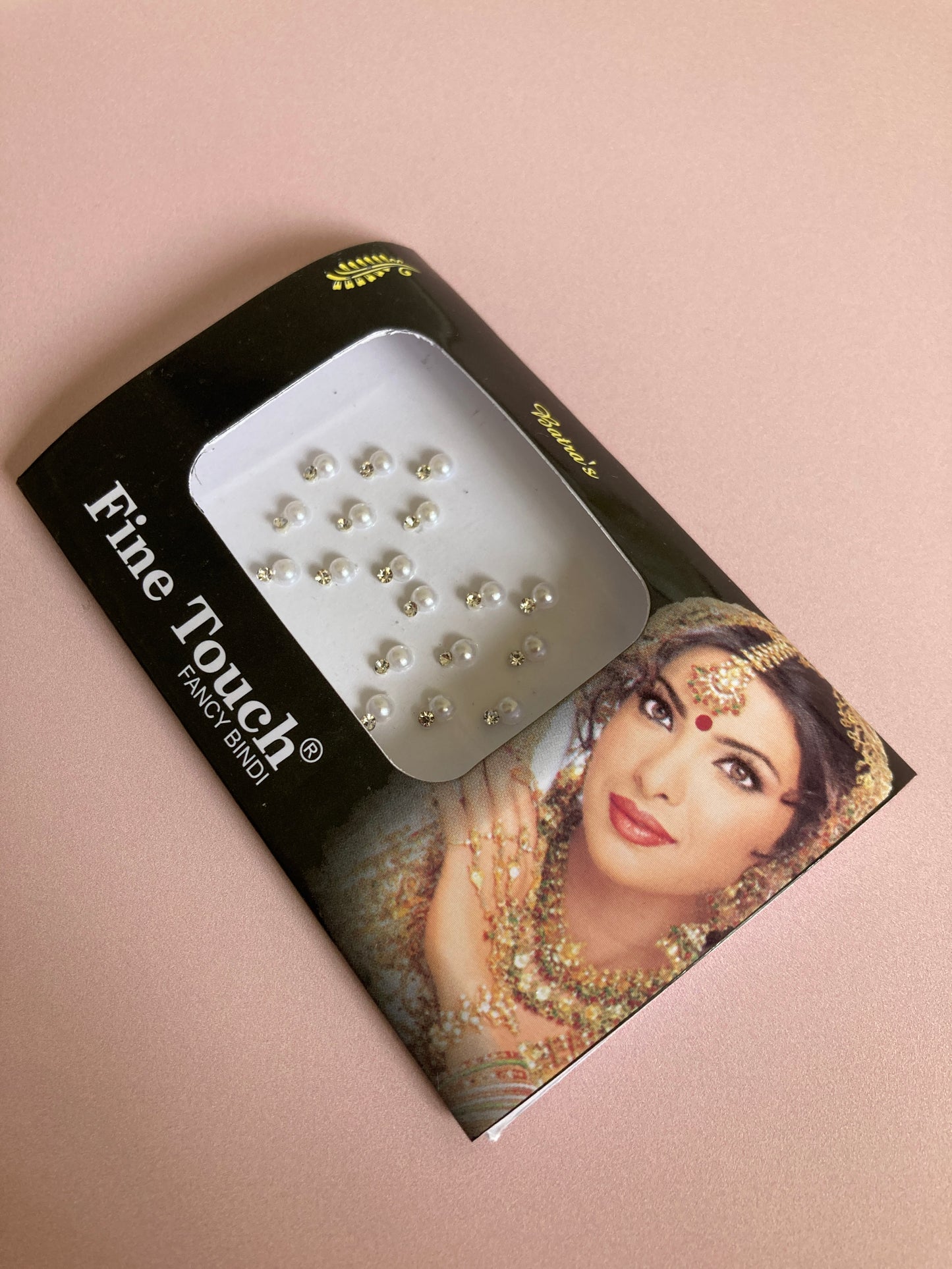 Silver Pearl Bindi Pack (ST918) (Medium)