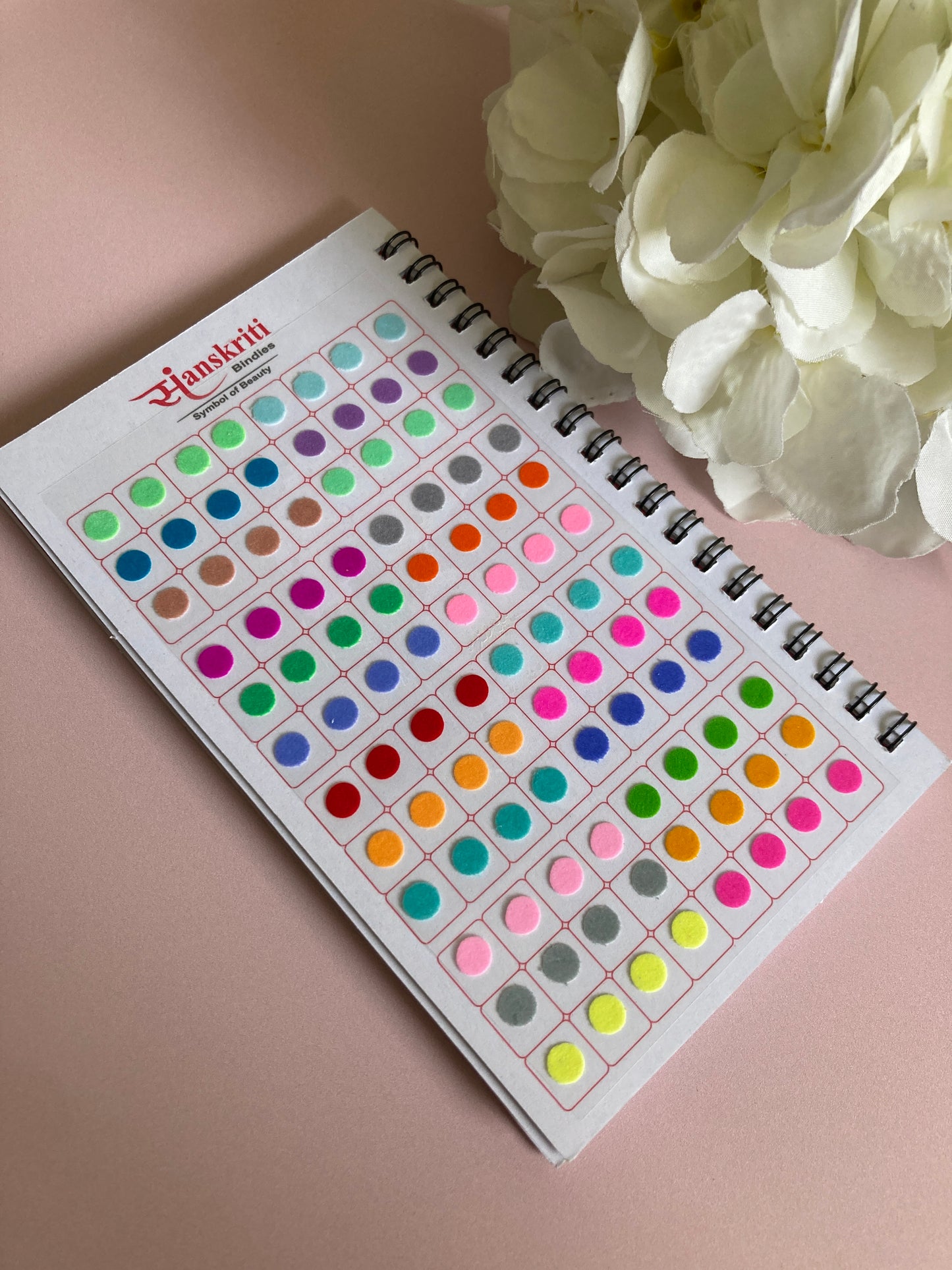 Plain Pastel 960 Bindi Booklet (ST911)