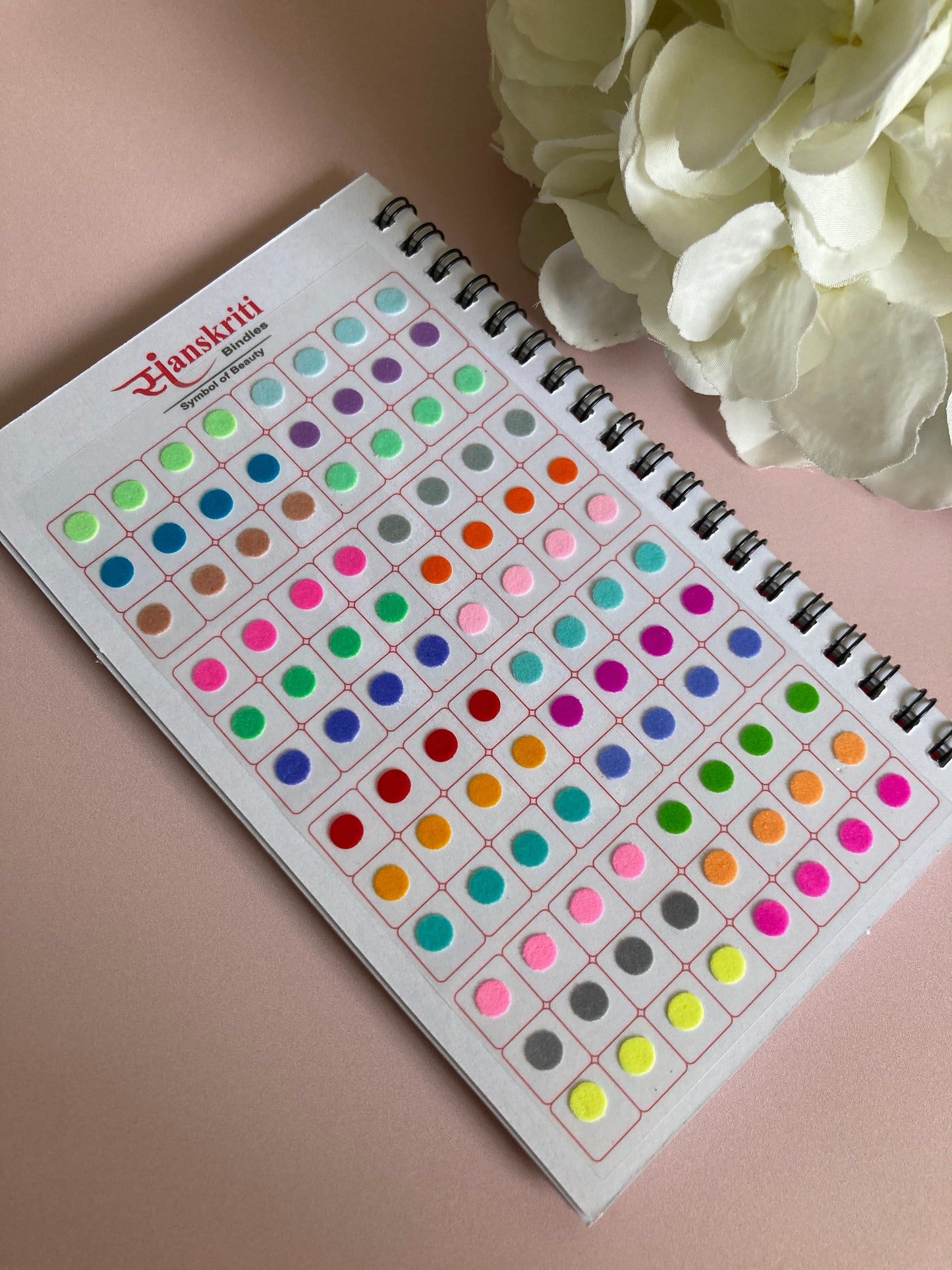 Plain Pastel 960 Bindi Booklet (ST911)