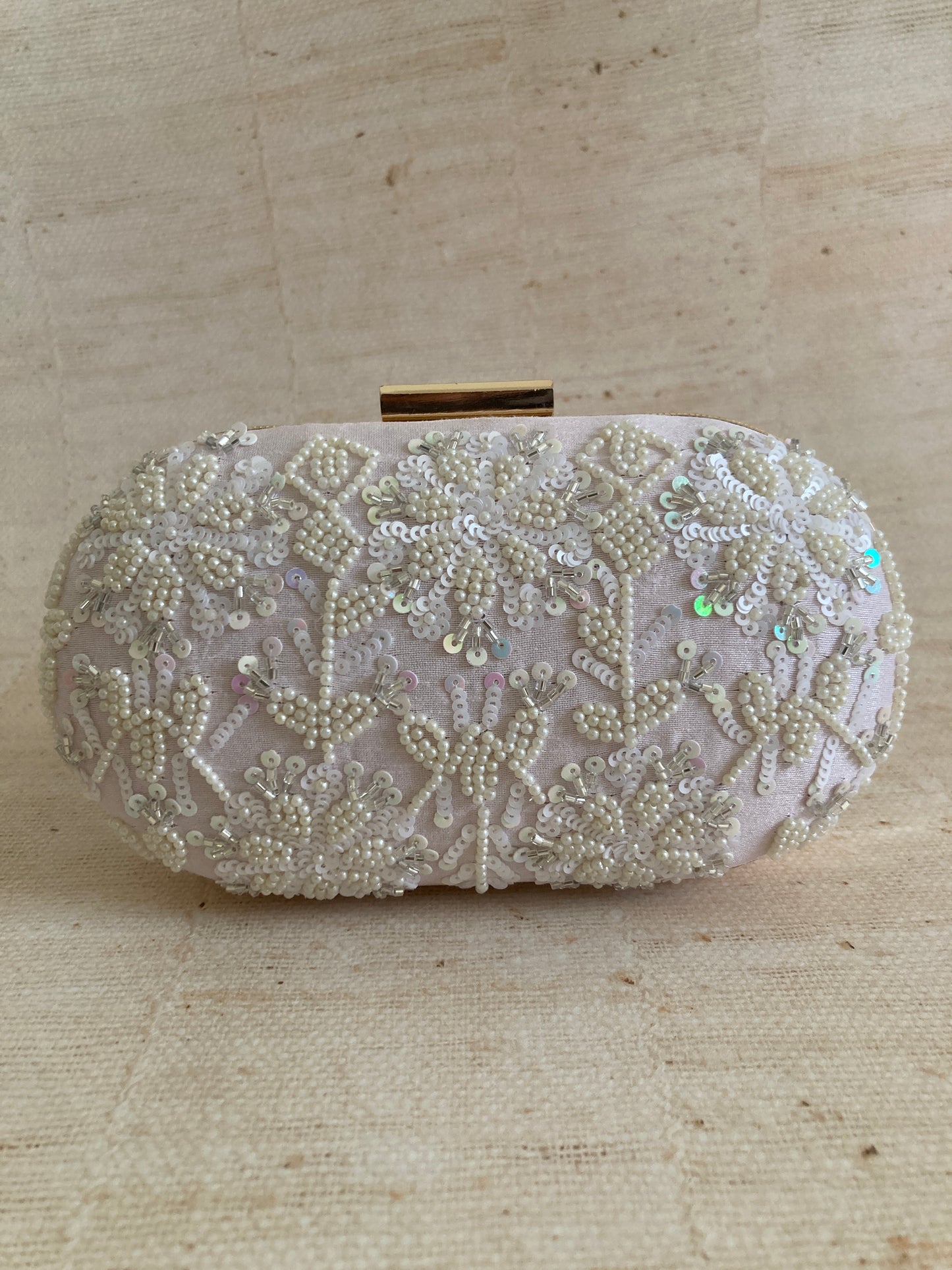 SALE Lilly Light Pink Clutch (ST969)