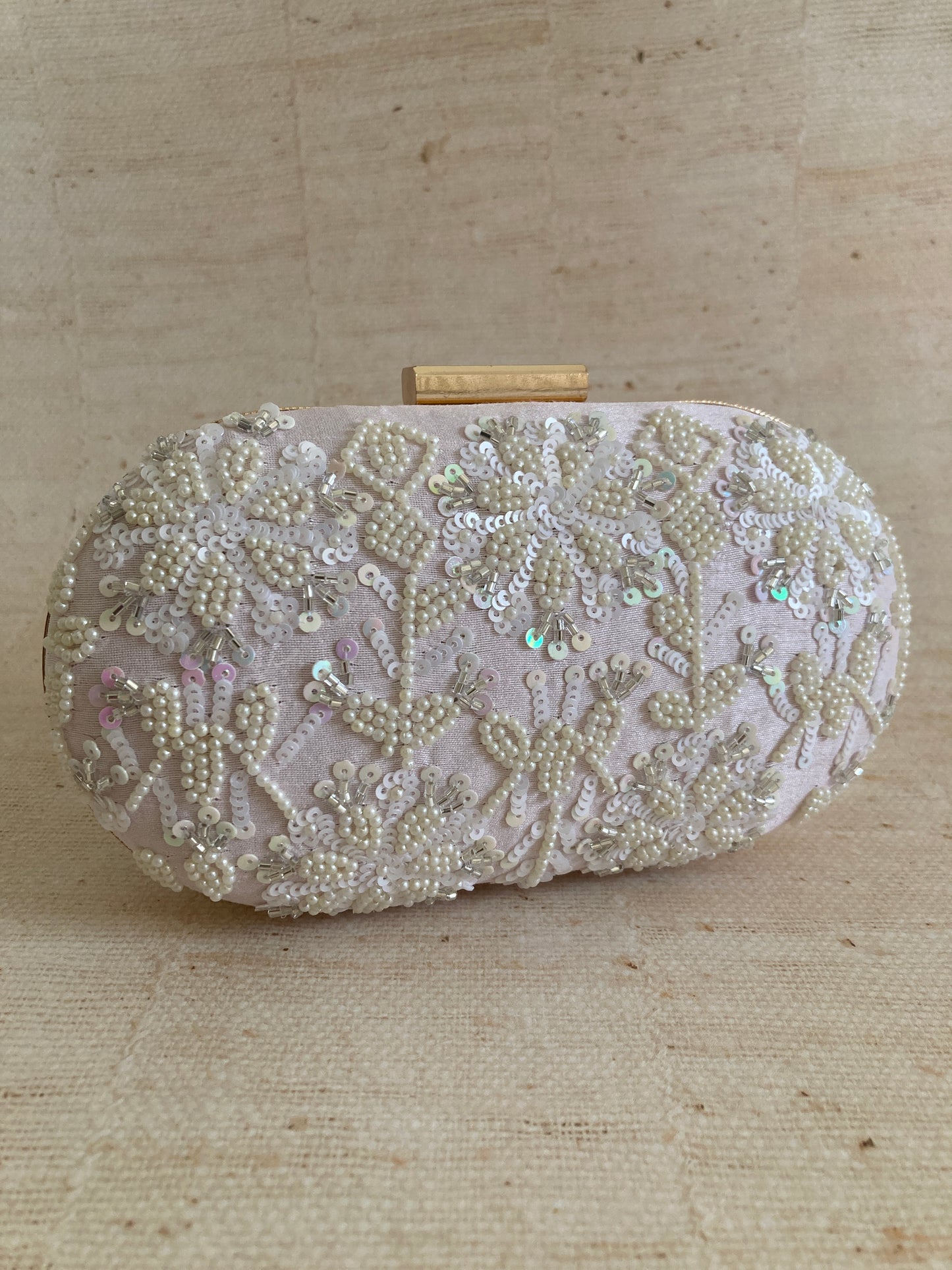 SALE Lilly Light Pink Clutch (ST969)