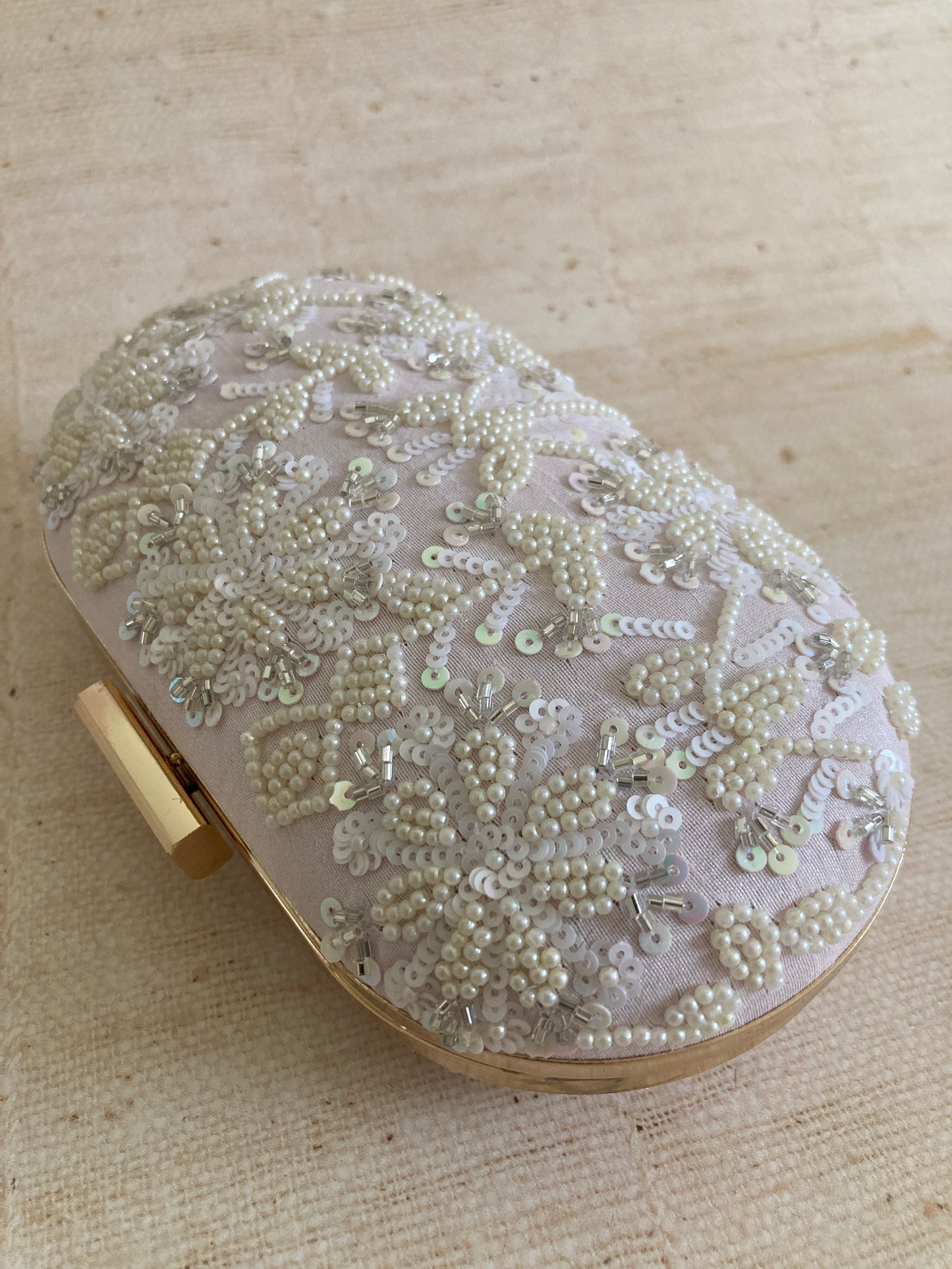 SALE Lilly Light Pink Clutch (ST969)