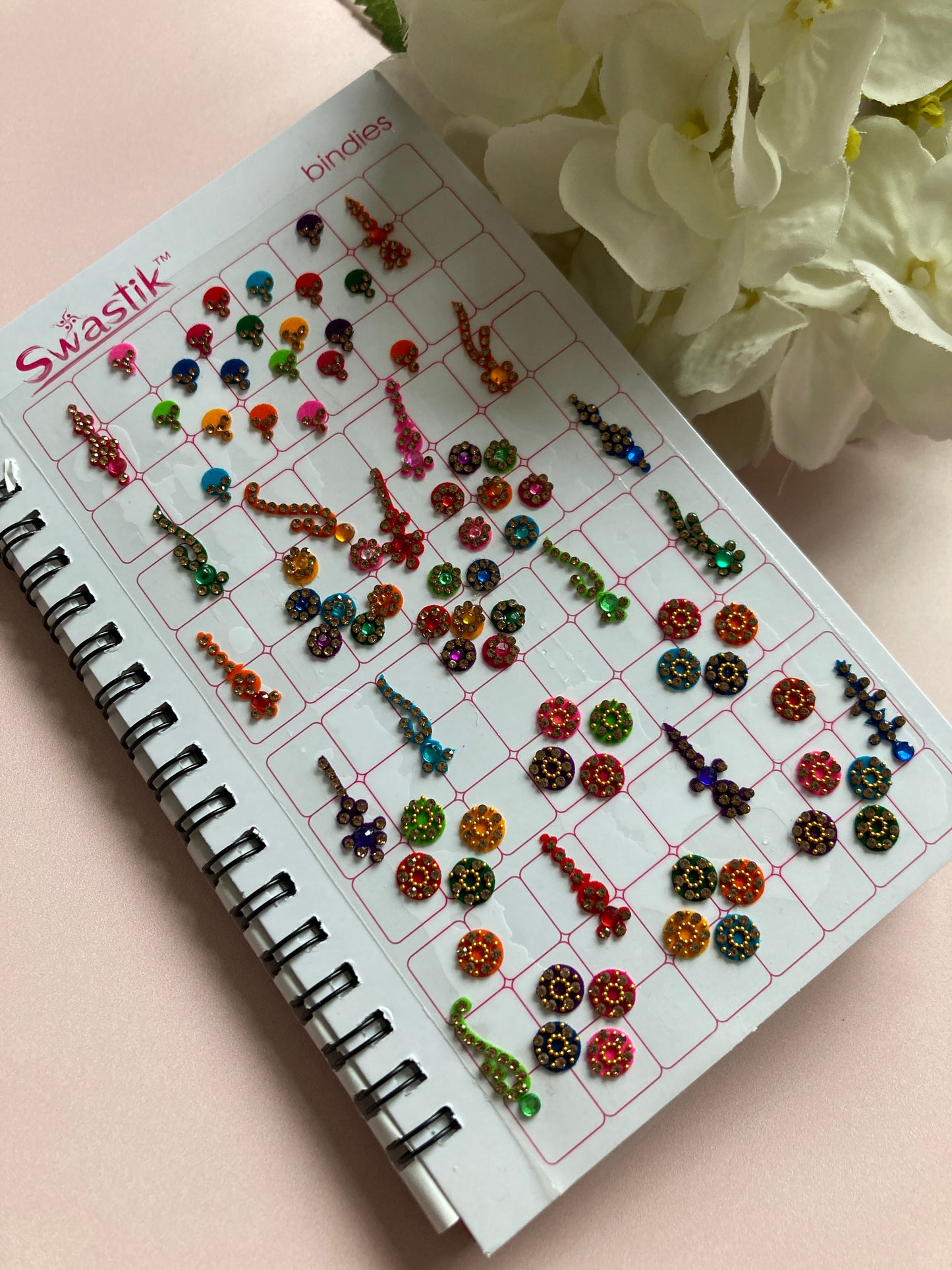 10 Page Multi Design Colourful Bindi Book (ST898)