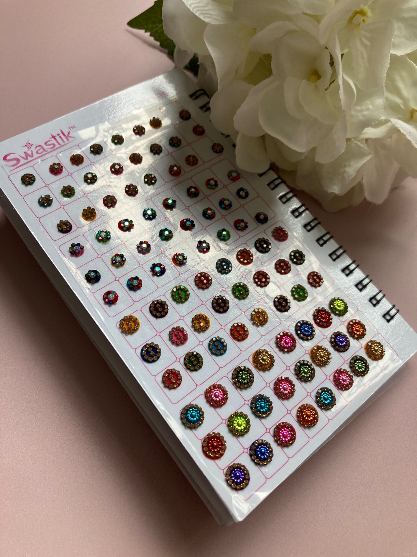 10 Page Multi Design Colourful Bindi Book (ST898)