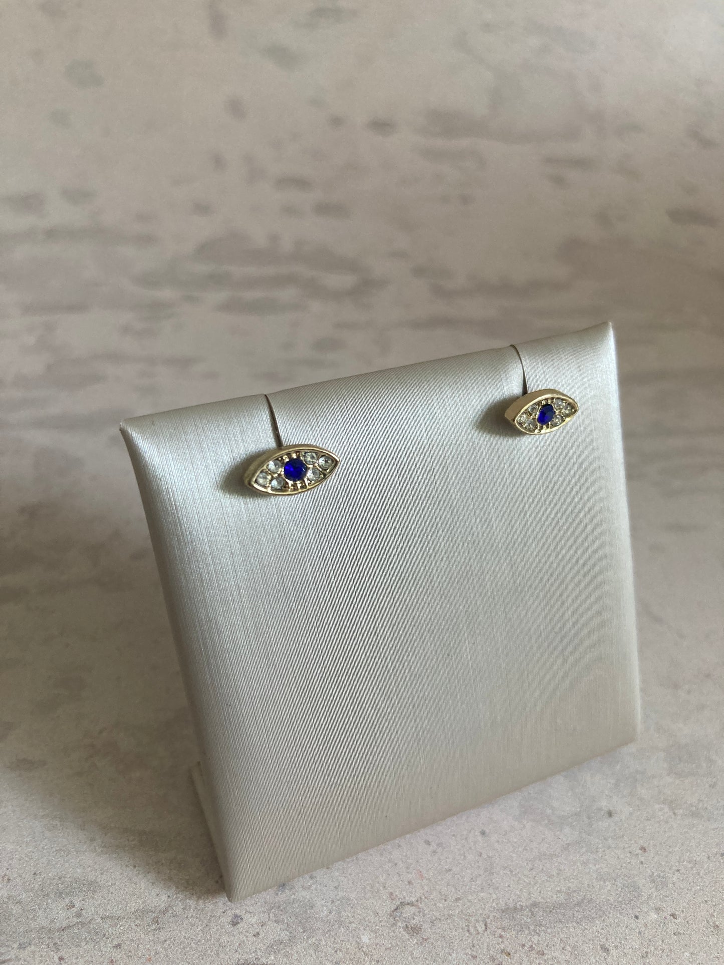 Evil Eye Studs (ST789) (Gold)