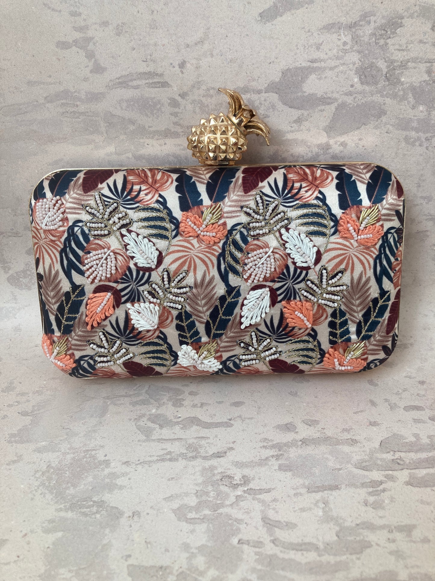 Monsoon Multicoloured Clutch (ST787)