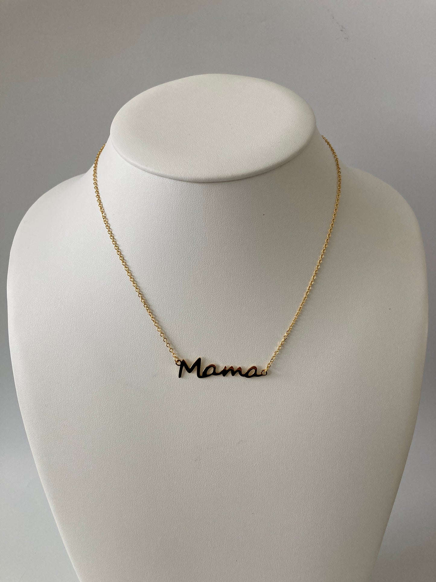 Mama Necklace (ST798) (Gold)