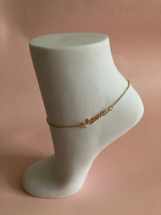 Mama Gold Anklet (ST802)