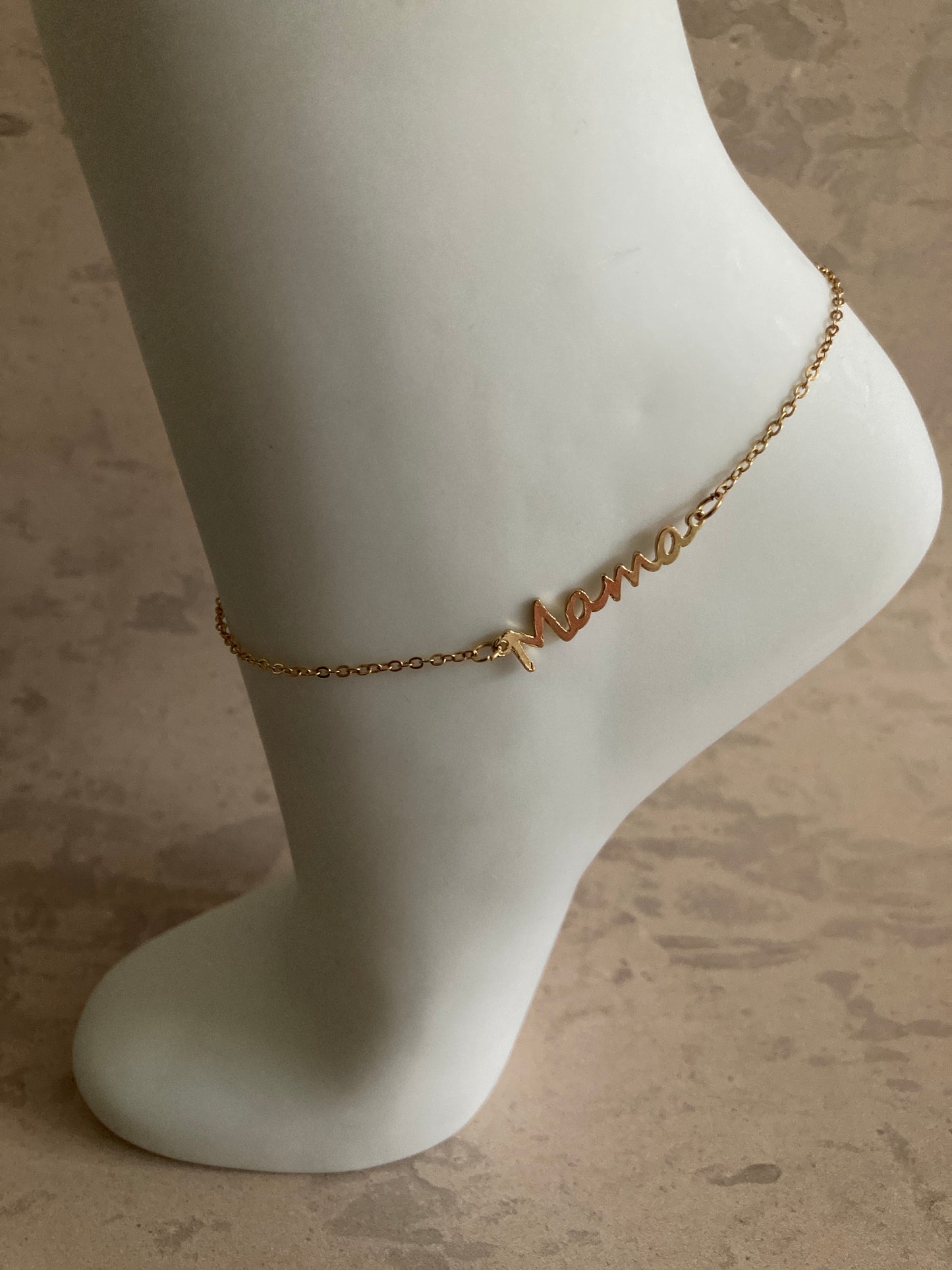 Mama Gold Anklet (ST802)