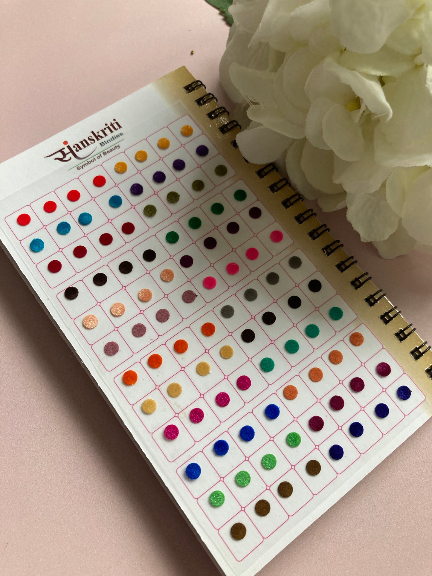 10 Page Assorted Sizes 960 Bindi Booklet (ST110)