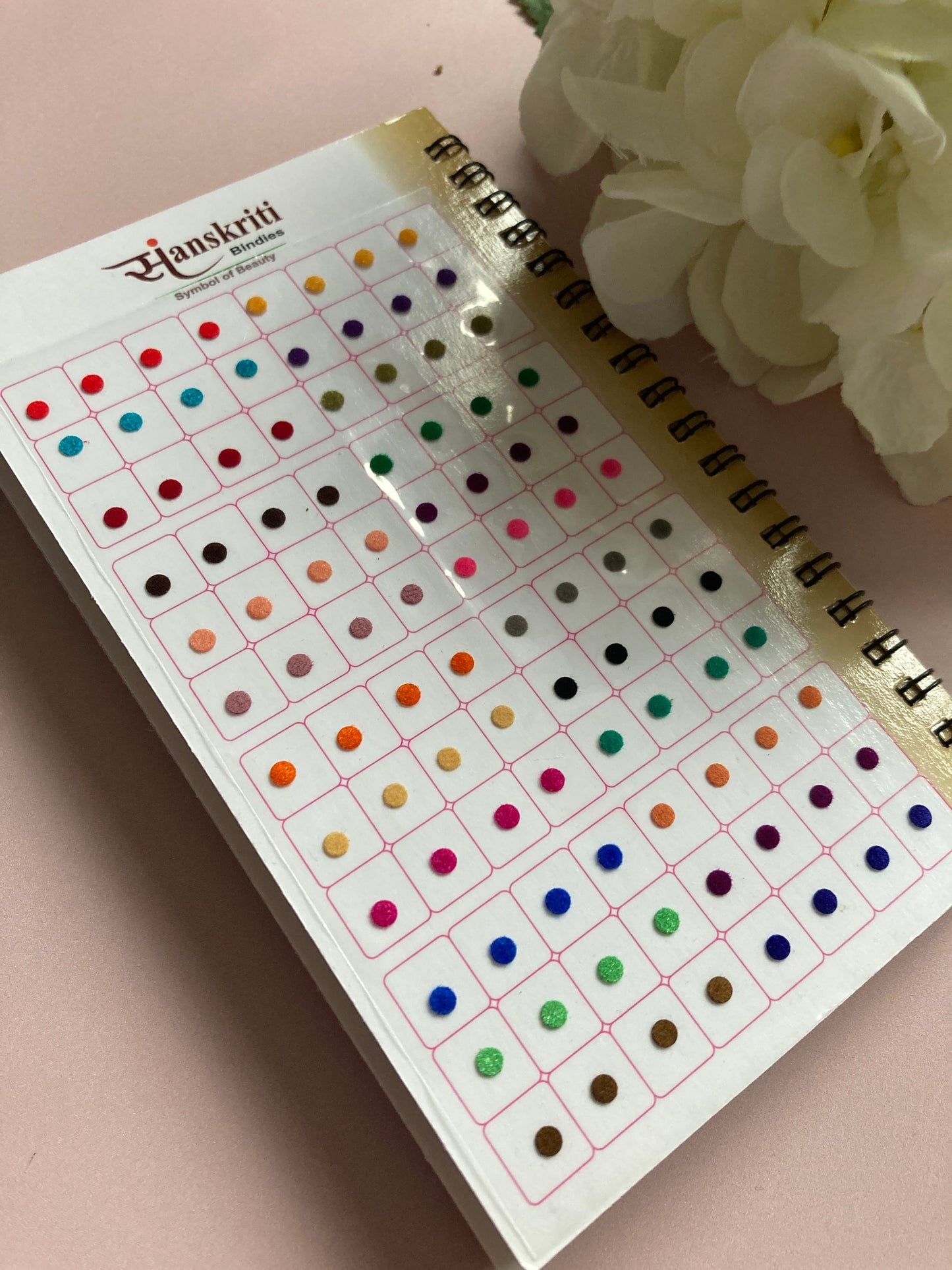 10 Page Assorted Sizes 960 Bindi Booklet (ST110)