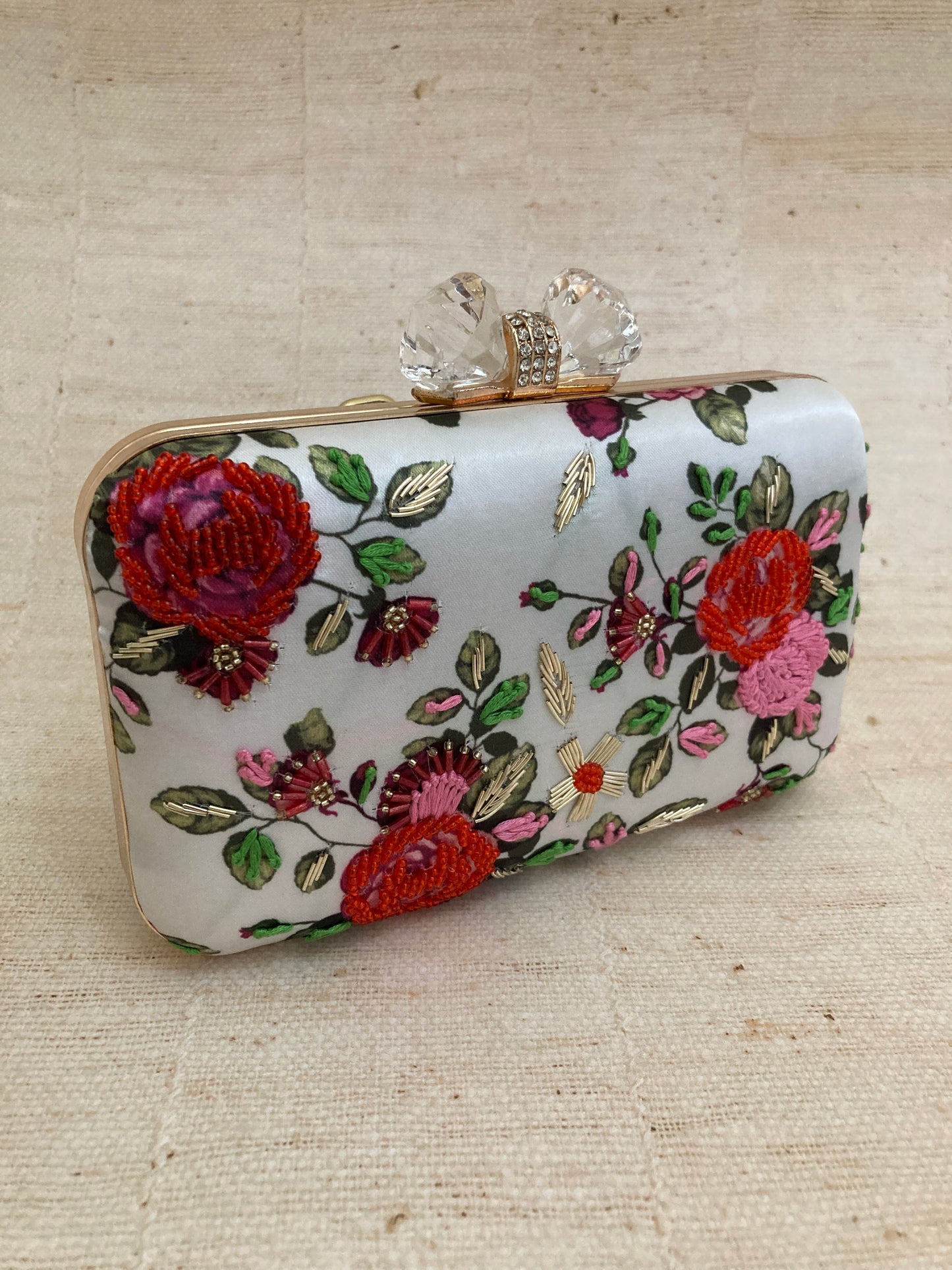 Rose (Rectangular Clutch)(ST278)