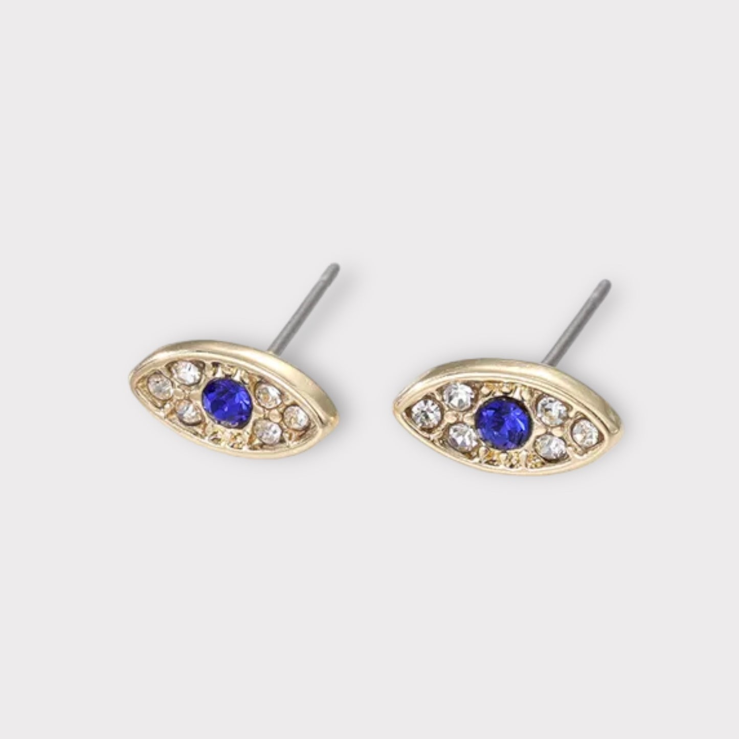 Evil Eye Studs (ST789) (Gold)