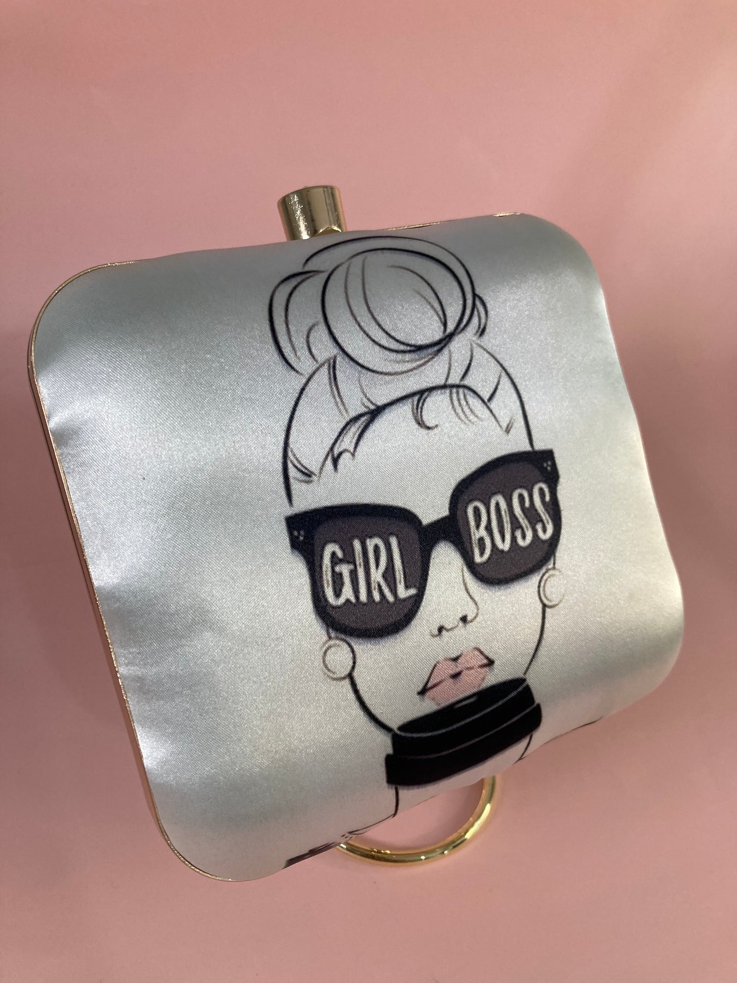 The Audrey-Girl Boss (Square Clutch) (ST295)