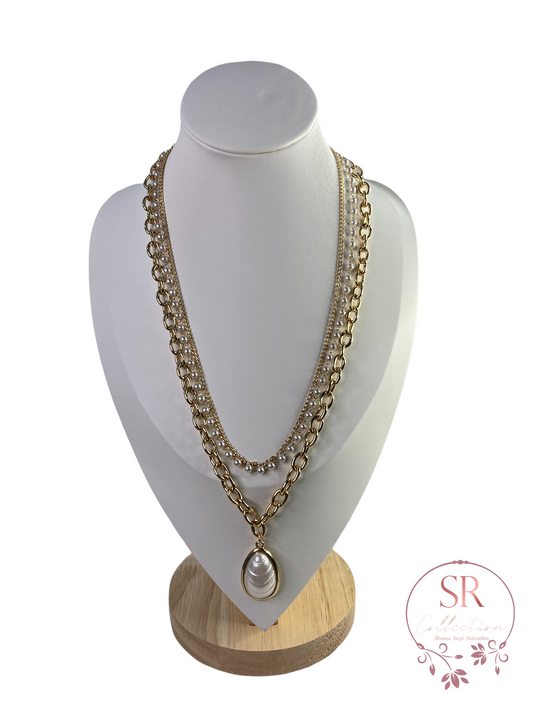 Valentina Layered Necklace (ST072)