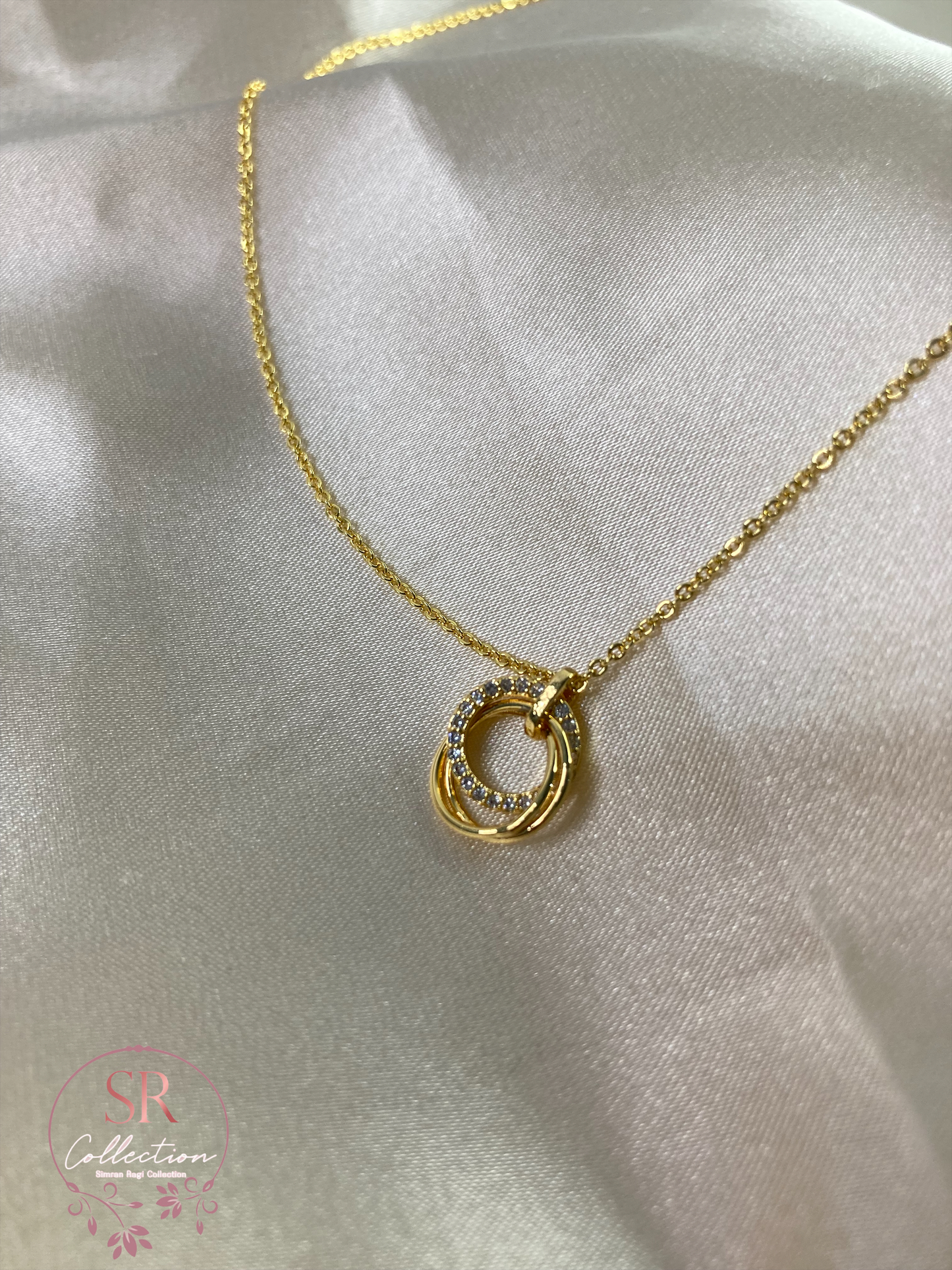 Elena Chain Pendant Necklace (ST010)
