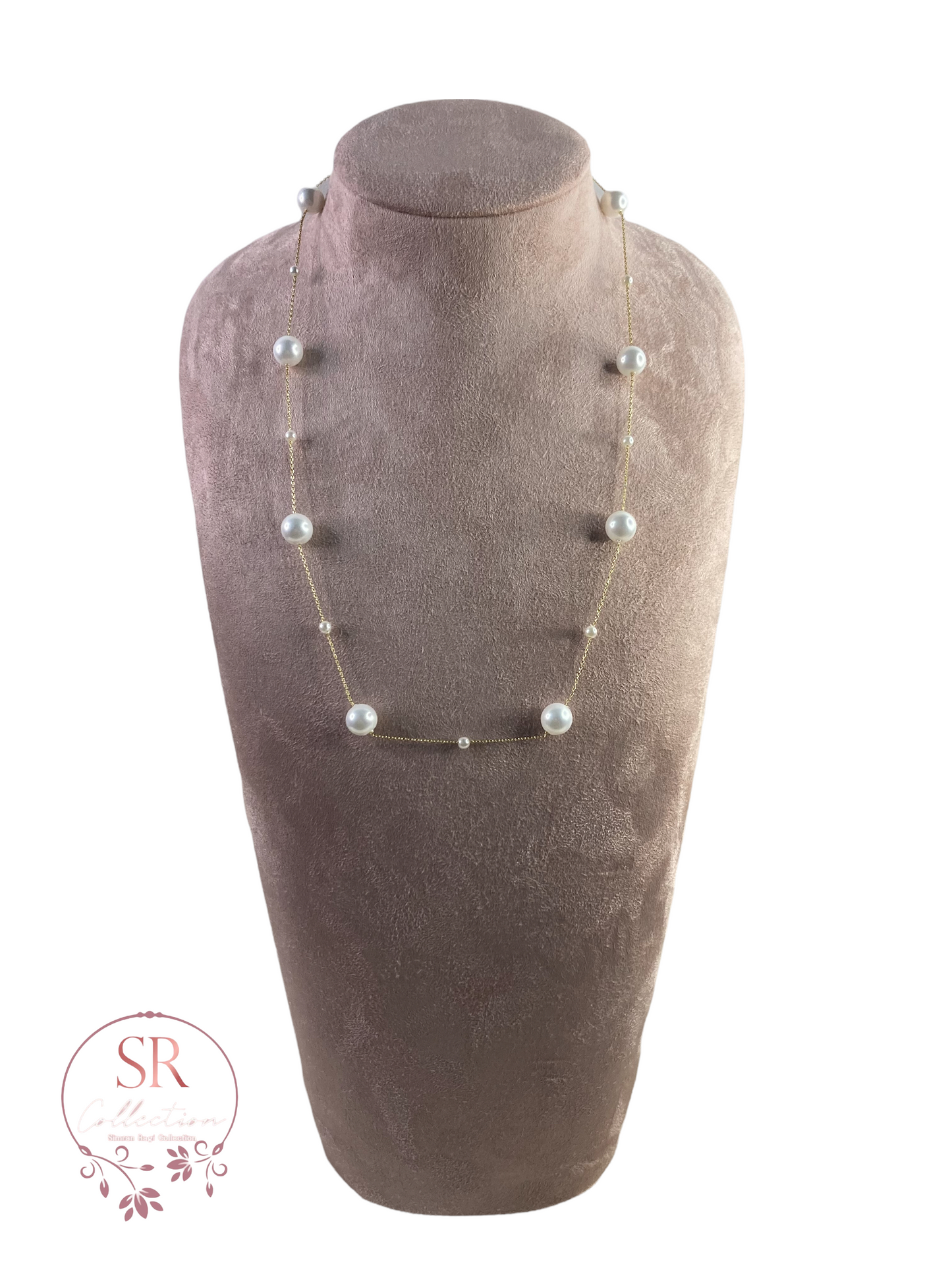 Blake Dainty Pearl Necklace (ST080)