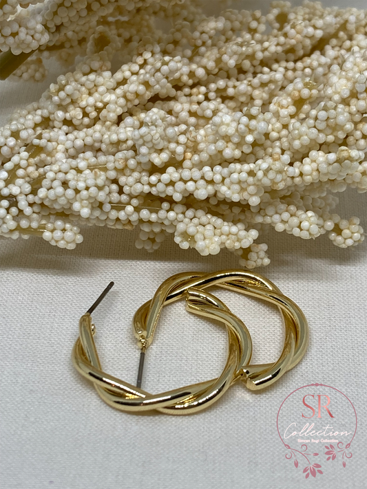 Lilly Hoop Earrings (ST027)