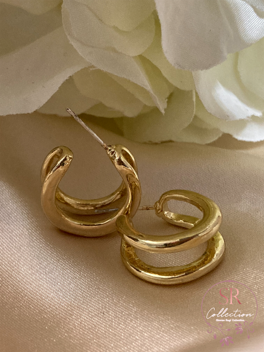 Wren Double Hoop Earrings (ST053)