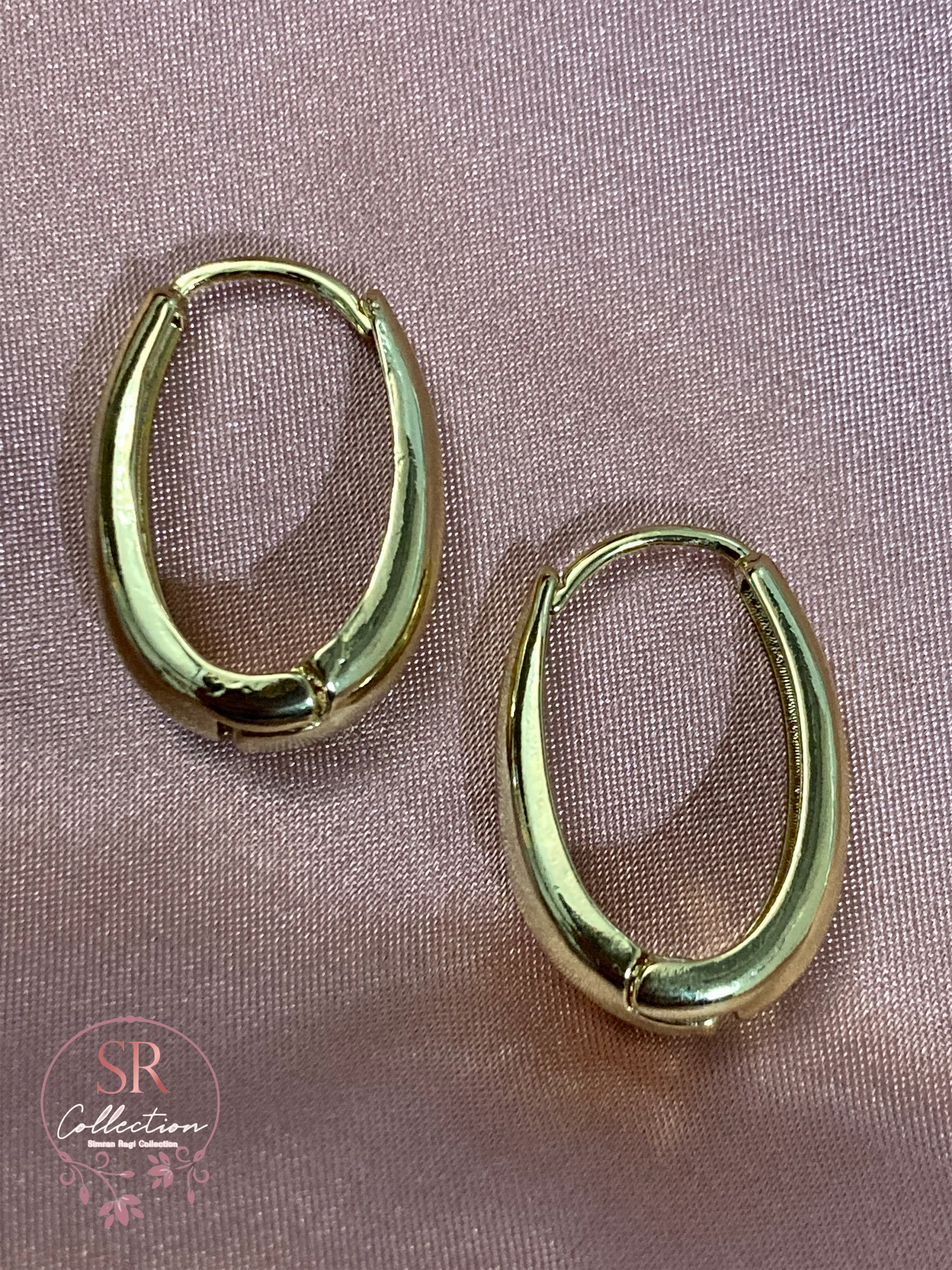 Chunky Hoop Earrings (ST056)