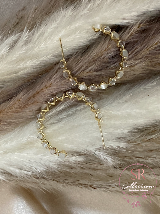 Sutton Delicate Hoop Earrings (ST061)