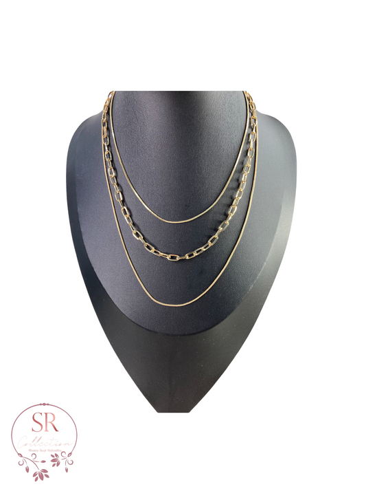 Amaya Layered Necklace (ST075)