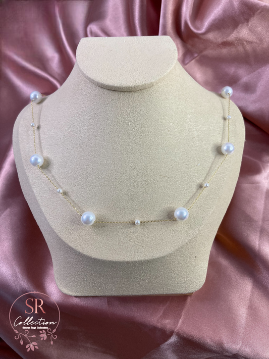 Blake Dainty Pearl Necklace (ST080)