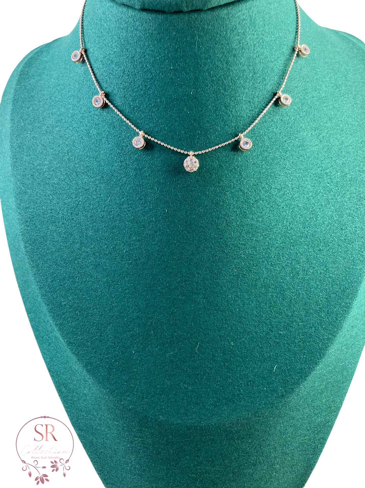 Olive Choker Necklace (ST081)