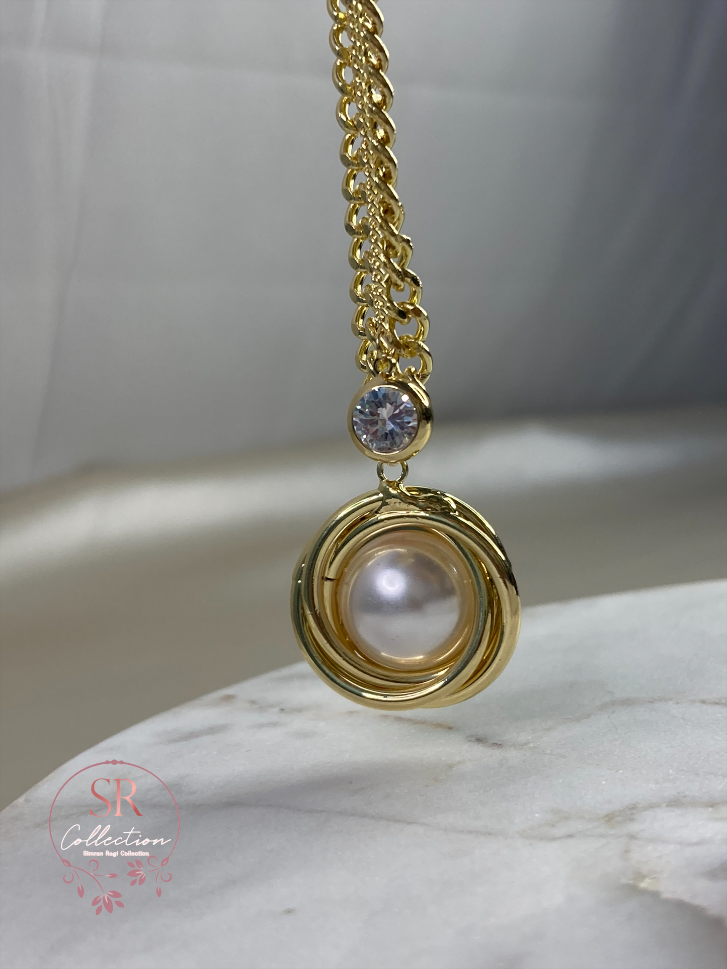 Rowan Pearl Pendant Necklace (ST084)