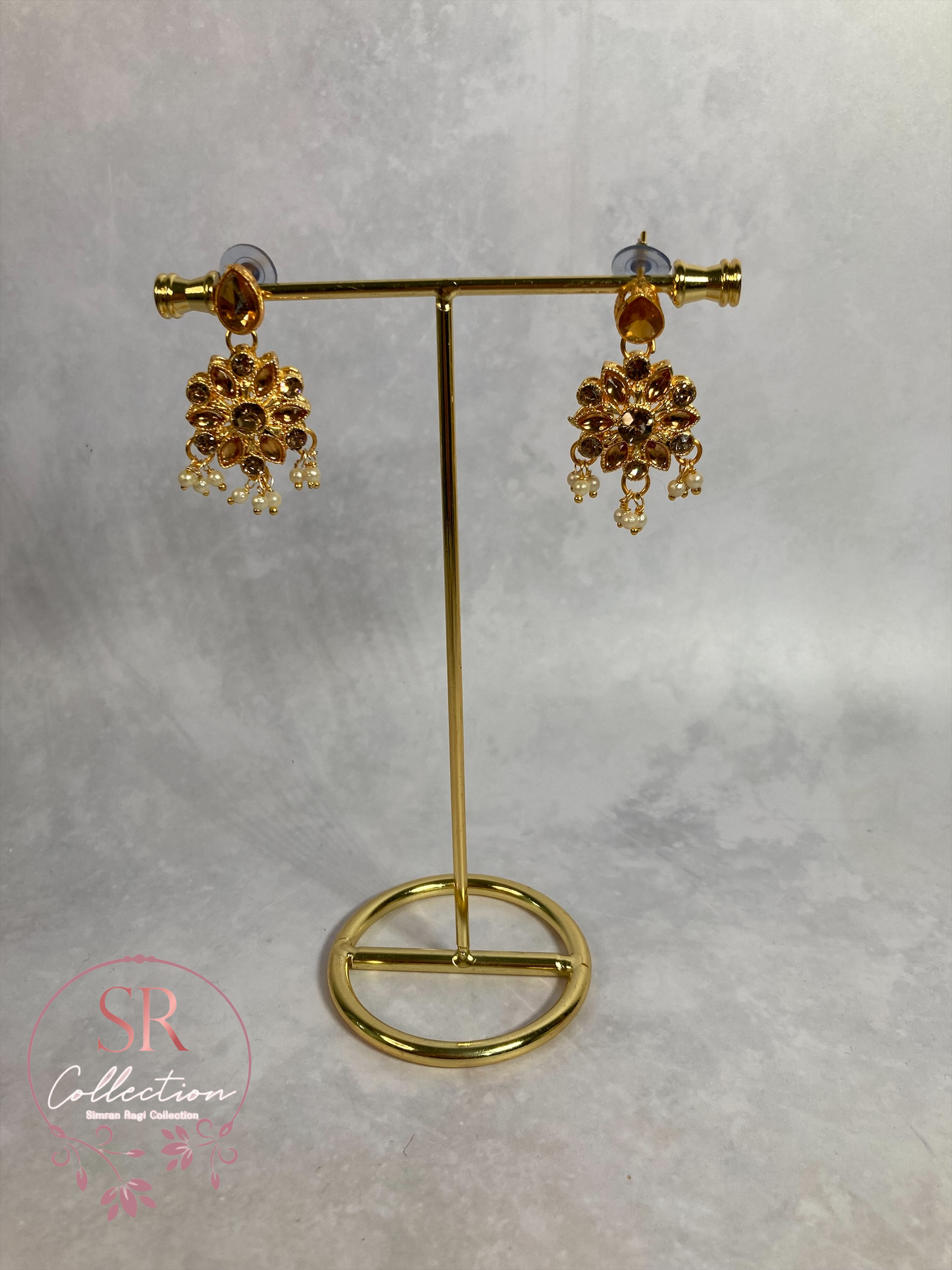 Arohi Gold Plated And Kundan Choker Set (ST170) Antique