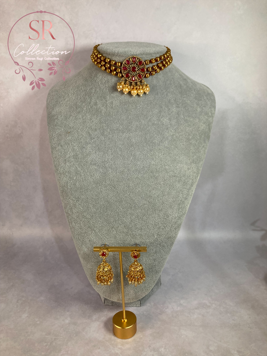 Afreen Gold Plated Set (ST161)