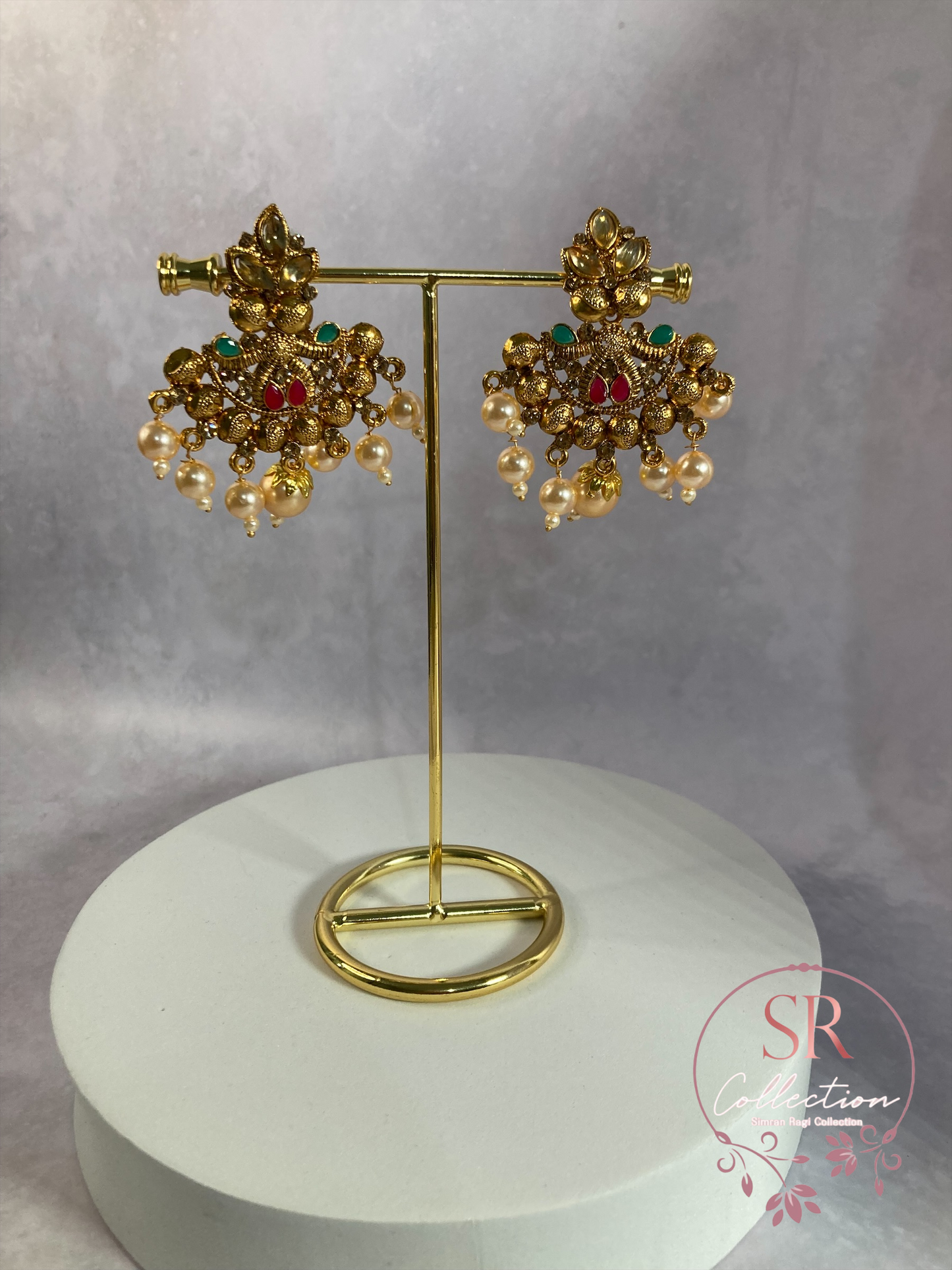 Esha Gold Plated and Kundan Set (ST159)