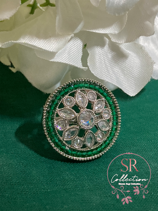 Jaya Ring (ST002) Green