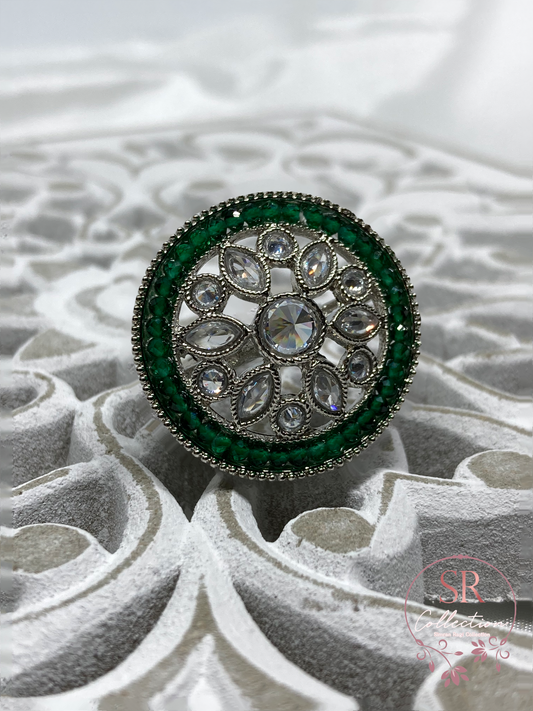 Jaya Ring (ST002) Green