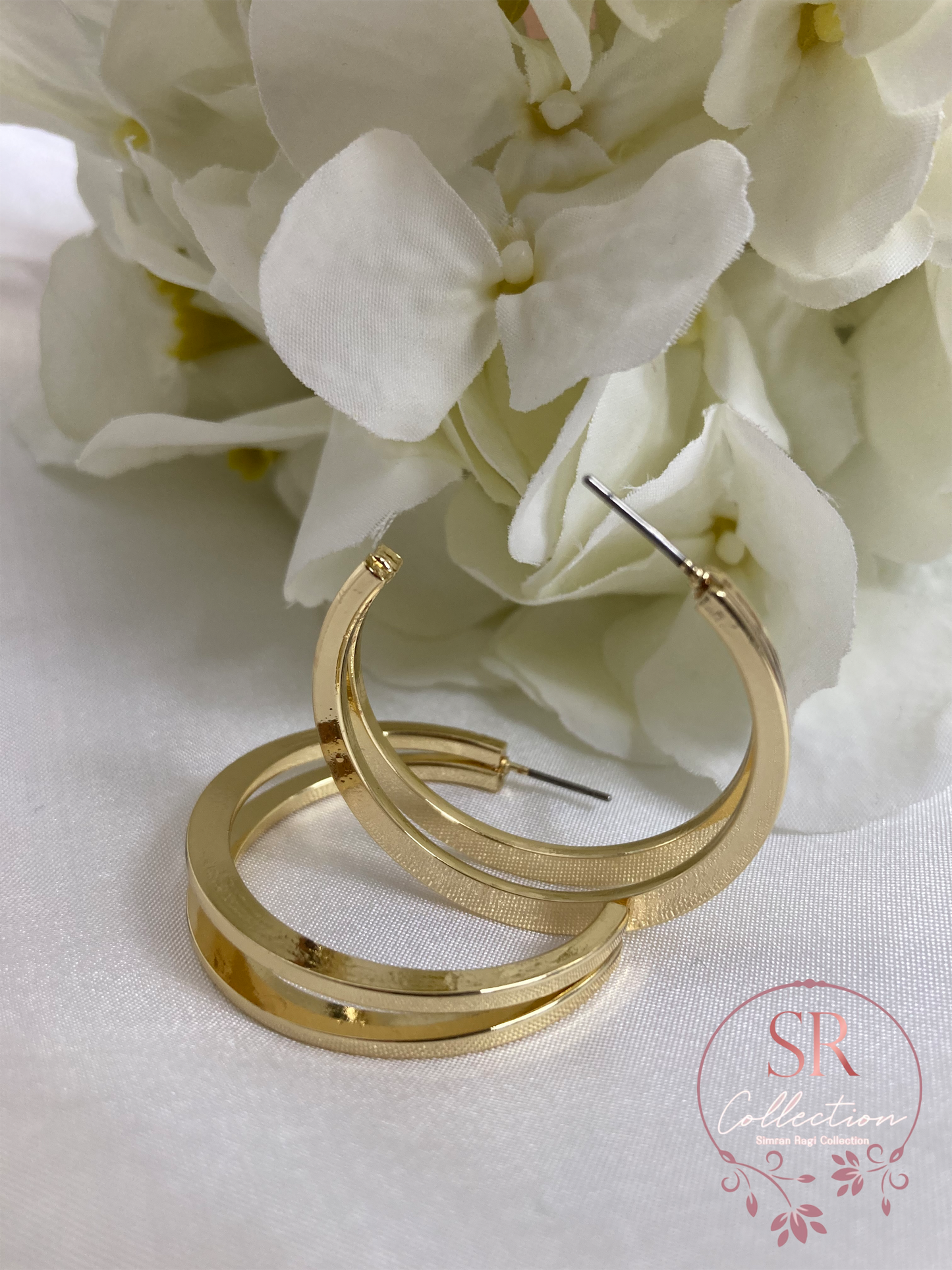 Ava Hoop Earrings (ST011)