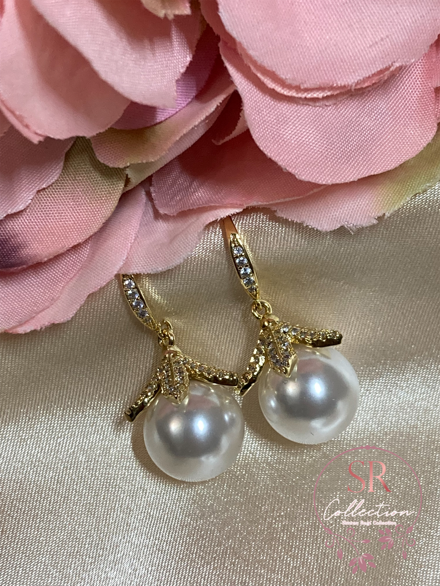 Willow Small Pearl Earrings (ST015)