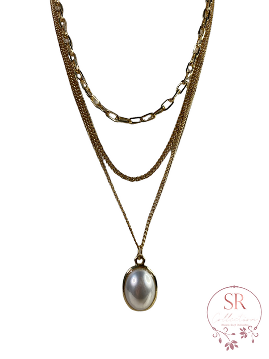 Quinn Layered Necklace (ST073)