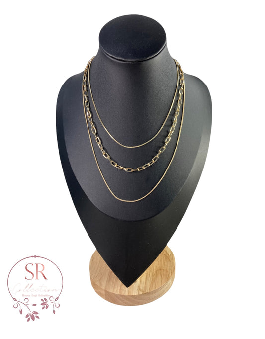 Amaya Layered Necklace (ST075)